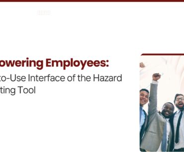 Interface of Hazard Reporting Tool