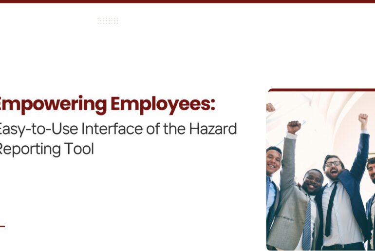 Interface of Hazard Reporting Tool
